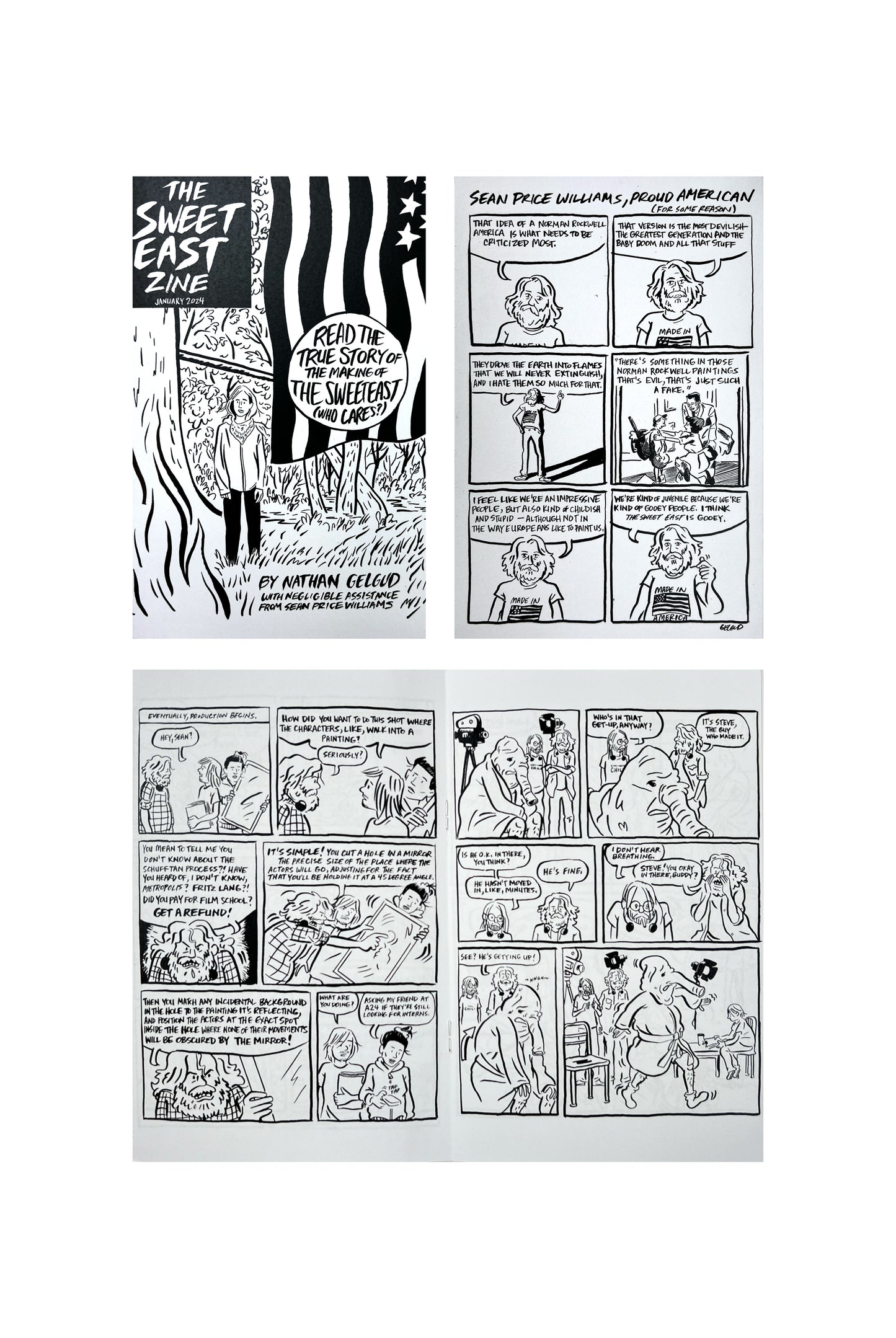 The Sweet East Original Comic Book