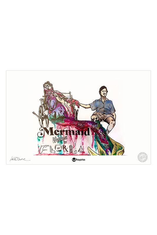 Mermaid Limited Edition Poster by Utopia - 11"x17"
