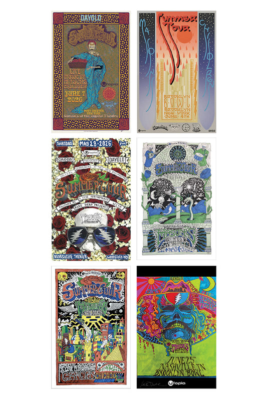 Summer Tour Poster Bundle (6 Posters)