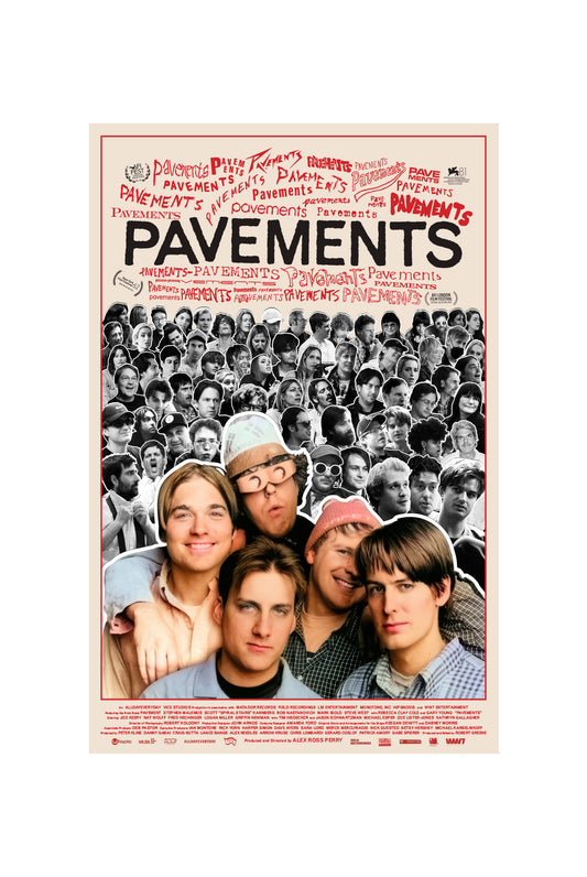 Limited edition Pavements 11x17 Poster by Utopia