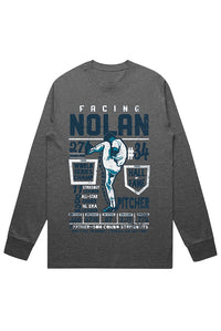 Stats Long Sleeve (Heather Charcoal)