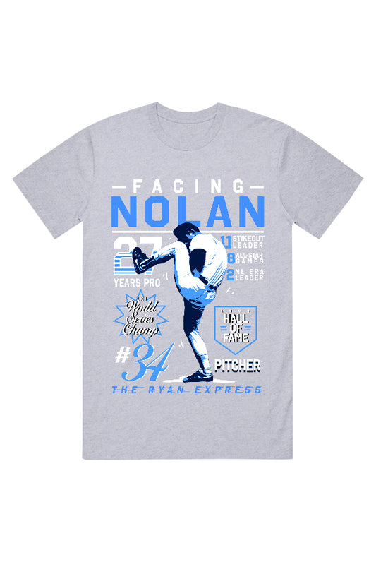 Stats Tee - Light Grey