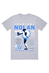 Stats Tee - Light Grey